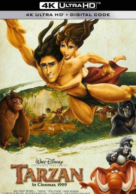 [4K动漫] 泰山 (1999) Tarzan / 人猿泰山 / Tarzán / Tarzan.1999.2160p.WEB-DL.HQ.HEVC.10bit.AAC.2.0