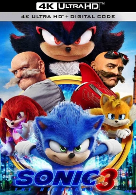 [4K蓝光动漫] 刺猬索尼克3 (2024) Sonic the Hedgehog 3 / 超音鼠大电影3(港) / 音速小子3(台) /  Sonic.the.Hedgehog.3.2024.2160p.UHD.Blu-ray.HEVC.Atmos.TrueHD7.1